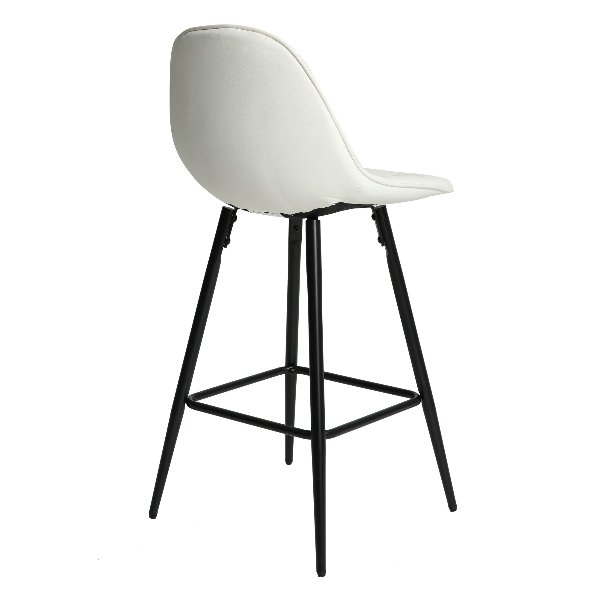 Modern Metal Counter Stools Set of 2 - 25.5
