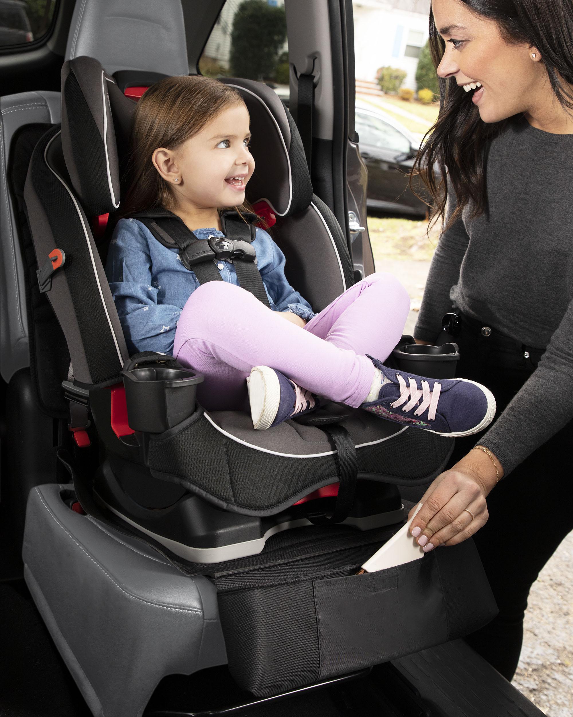 Skip Hop Clean Sweep Car Seat Protector - Waterproof & Non-Slip Baby Car Seat Cover for Cars - Perfect for Travel, Road Trips & Everyday Use with Kids