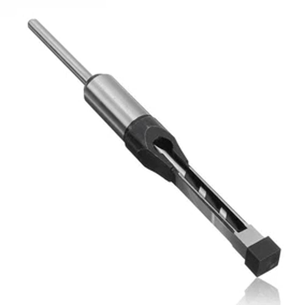 10mm & 16mm Square Hole Saw Drill Bits - Mortising Chisel for Woodworking, Electric Drill Power Tools - Perfect for Cabinet Making, Furniture Assembly & DIY Projects