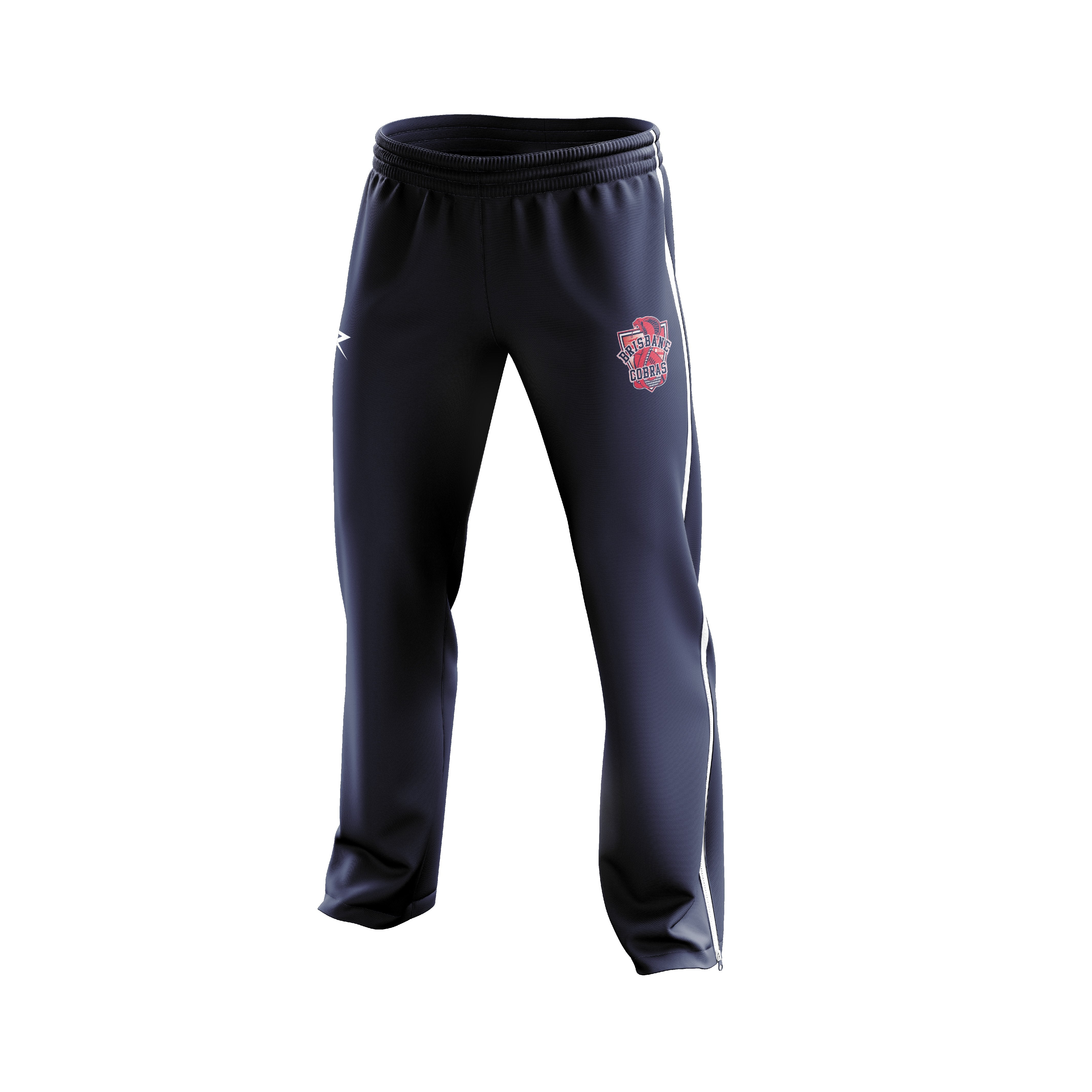 Brisbane Cobras Women's Performance Track Pants - Breathable High-Waisted Athletic Pants for Running, Yoga & Gym Workouts - Comfortable Training Pants for Women
