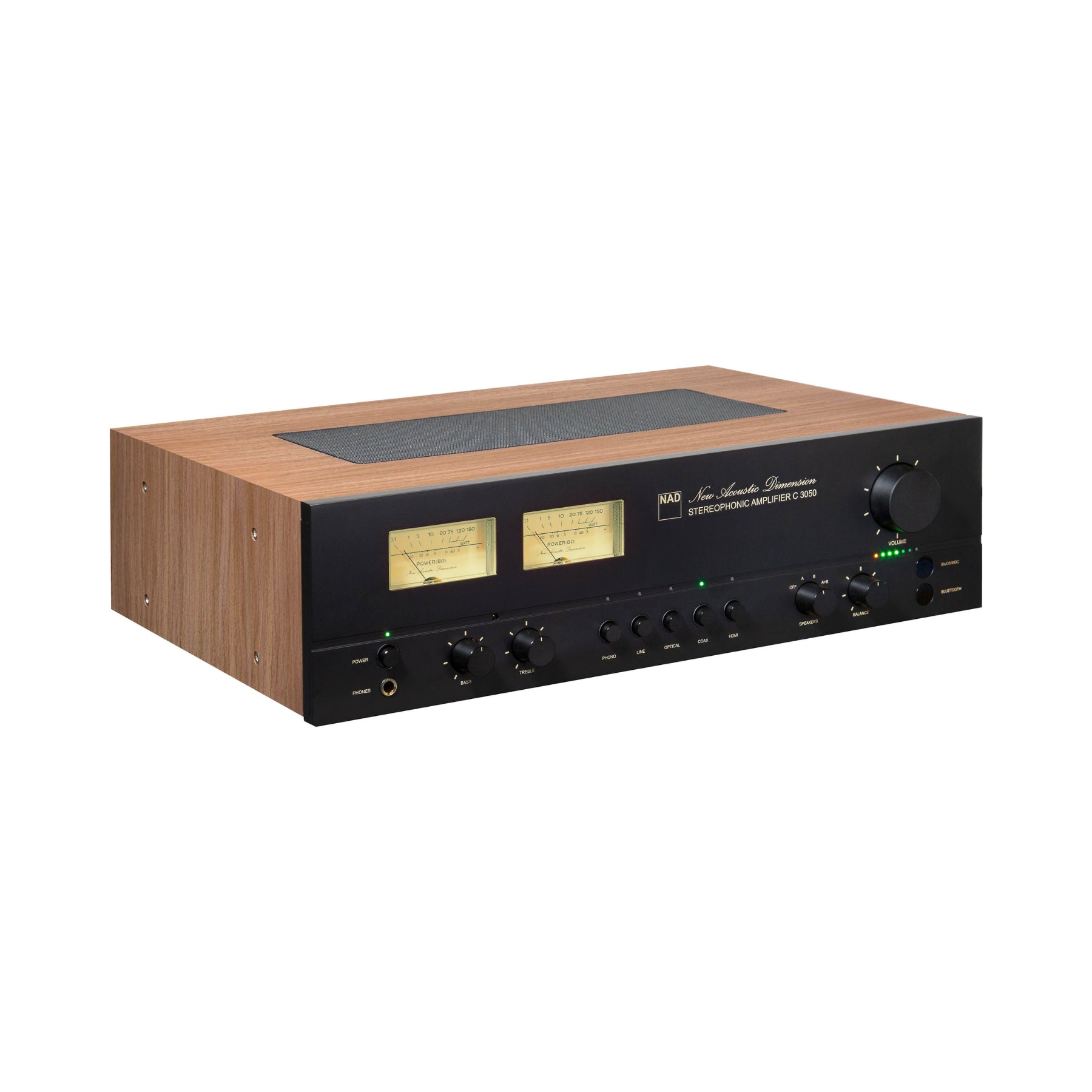 NAD C3050 Integrated Stereo Amplifier - High-Fidelity Audio for Home Theater & Music Listening | Perfect for Vinyl, Streaming & Hi-Fi Systems