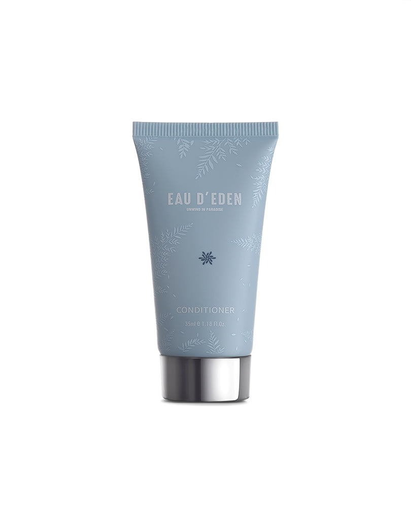 EAU D'EDEN 200 Pack Travel Size Conditioner (1.2oz/35ml) - Moisturizing Hair Care for Hotels, Gyms & On-The-Go - TSA Approved Mini Shampoo Bottles for Travel Essentials