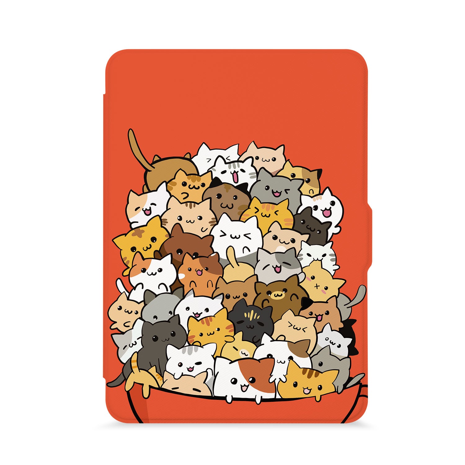Premium Kindle Case with Adorable Cat Design - Waterproof & Lightweight Cover for Kindle Paperwhite/Oasis - Perfect for Reading at Home, Travel, or Gifting