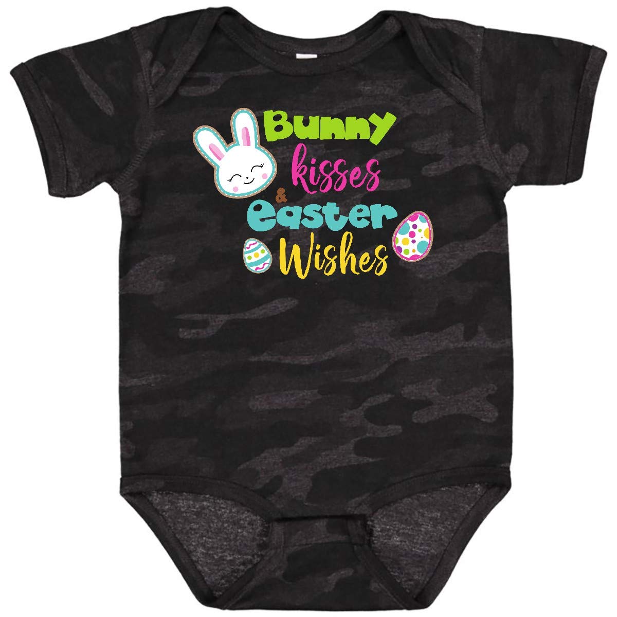 Easter Bunny Kisses Baby Bodysuit - Cute Easter Outfit for Infants