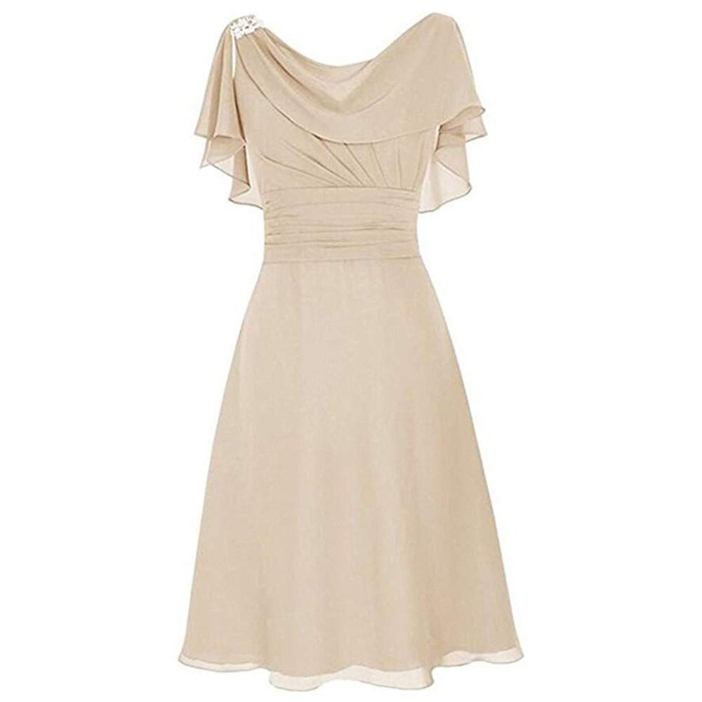 Elegant Women's High-Waist Prom Cocktail Dress - Perfect for Evening Parties, Formal Events & Special Occasions