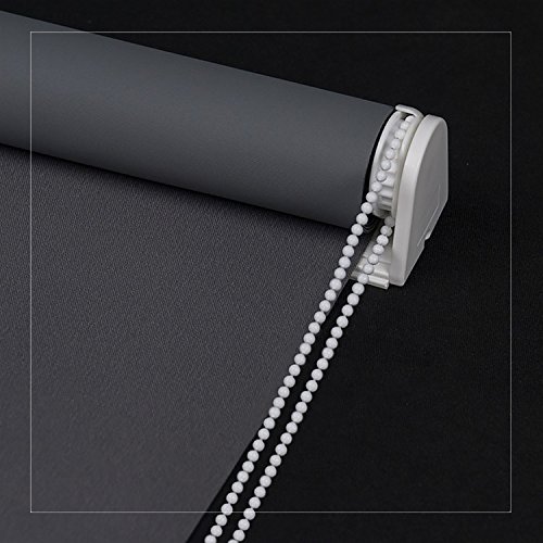 SCHRLING Blackout Roller Shades - Thermal Insulated No Drill Room Darkening Window Blinds, Custom Size 23