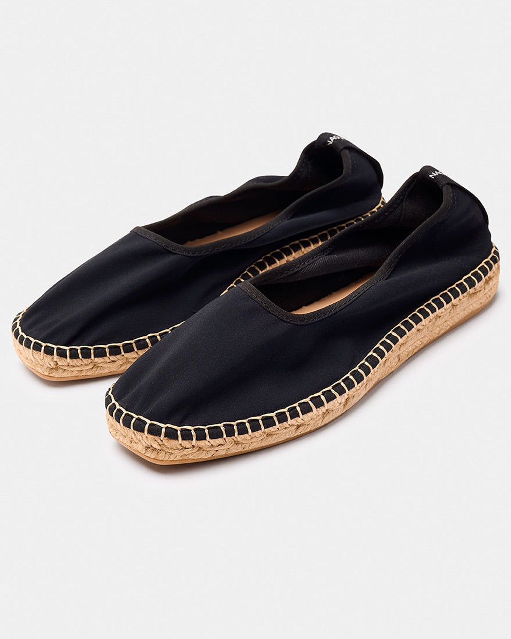 Naguisa Allium Black Tostado Espadrille Flats - Comfortable Women's Slip-On Shoes for Casual Wear, Summer Outfits & Beach Vacations