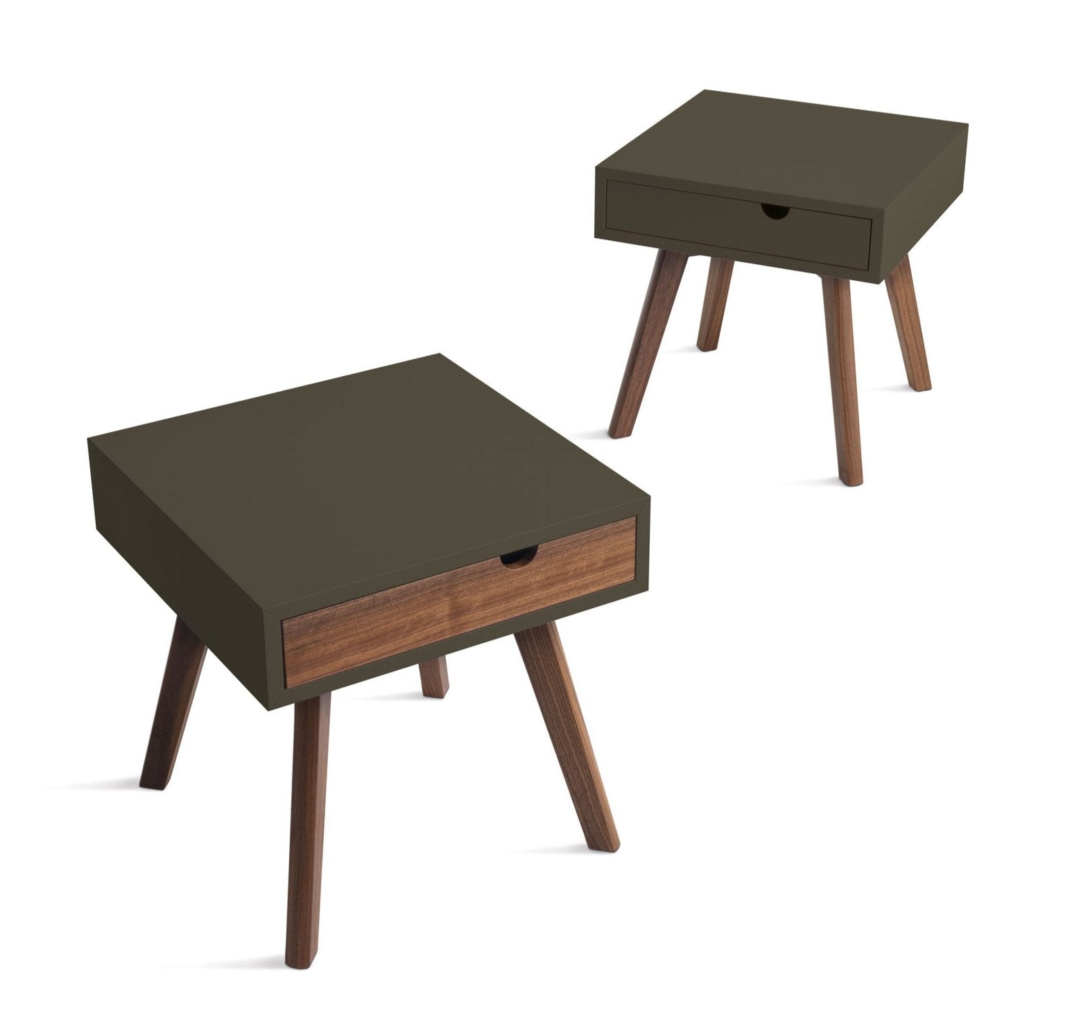Io E Te Side Table by Horm - Modern End Table for Living Room, Bedroom & Office - Stylish Small Accent Table for Home Decor