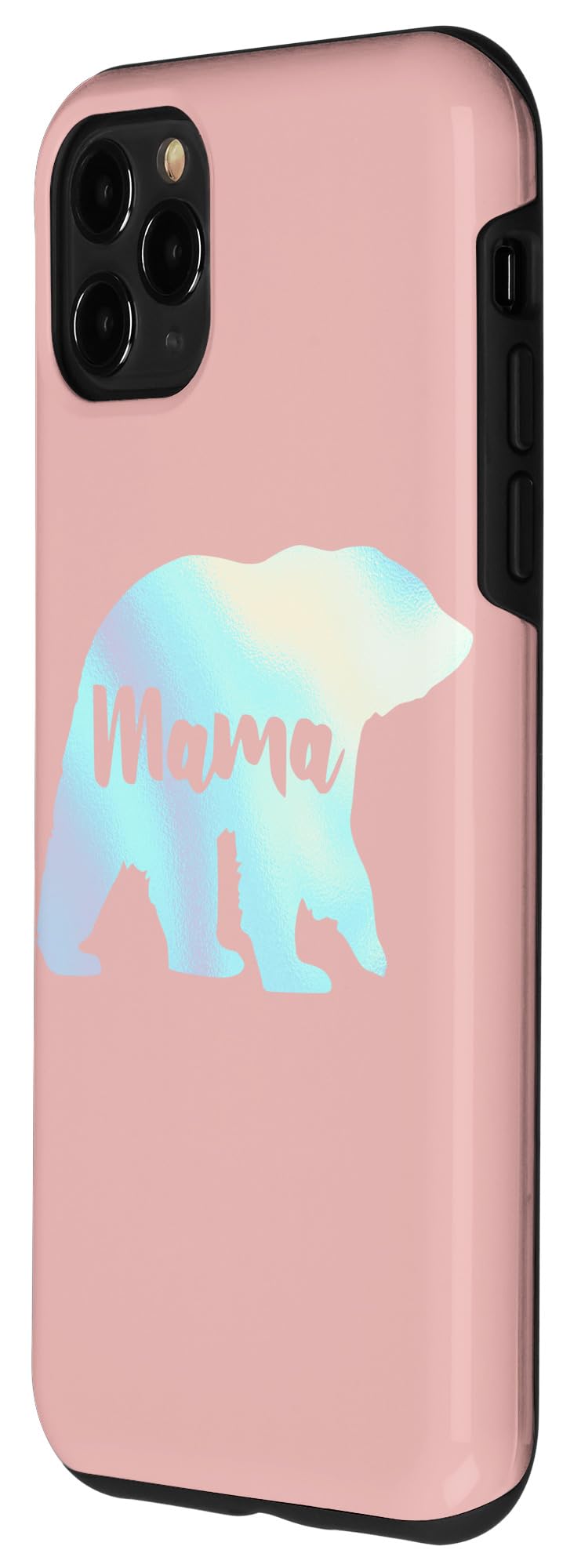 iPhone 11 Pro Max Case - Rainbow Mama Bear Rose Design - Shockproof & Scratch-Resistant Protective Cover - Perfect for Everyday Use, Travel & Gift Giving