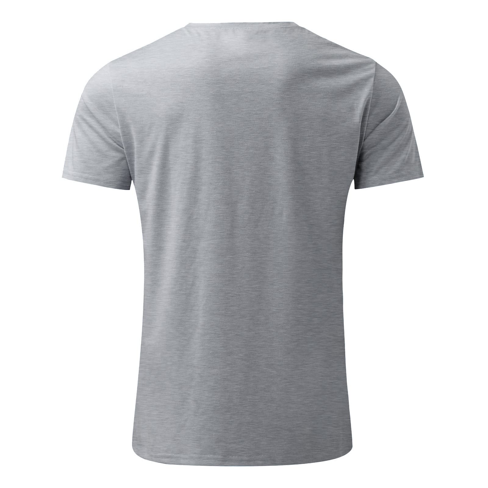 Men's Vintage Distressed Cotton T-Shirt - Round Neck Casual Tee for Spring & Summer | Independence Day Celebration, Swimming & Everyday Wear