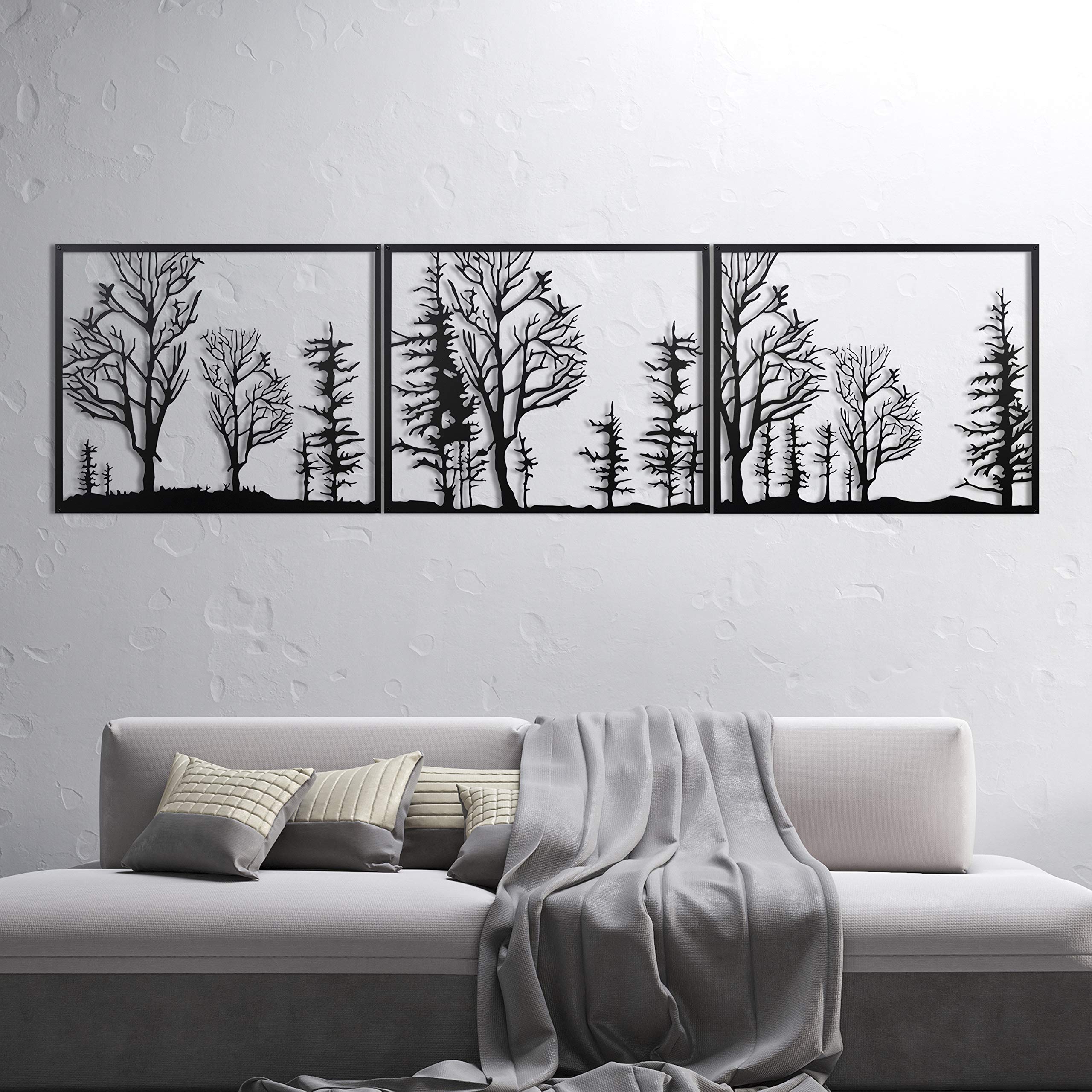 Large Metal Tree Wall Art - 70