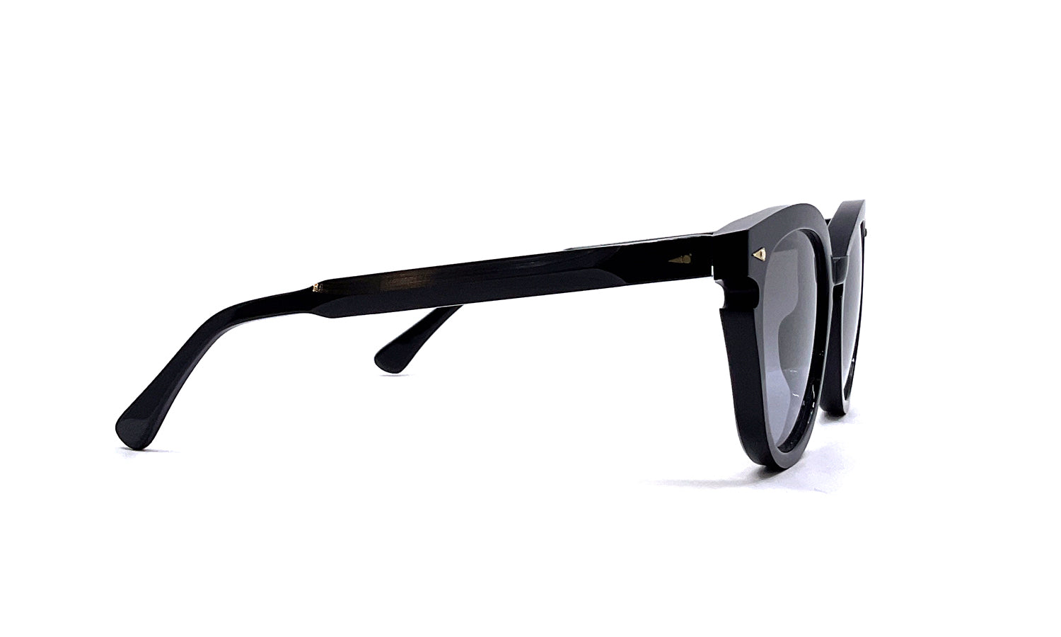 Ahlem Ménilmontant Black Sunglasses - Luxury Designer Shades for Women & Men - UV Protection, Polarized Lenses - Perfect for Driving, Beach & Outdoor Activities