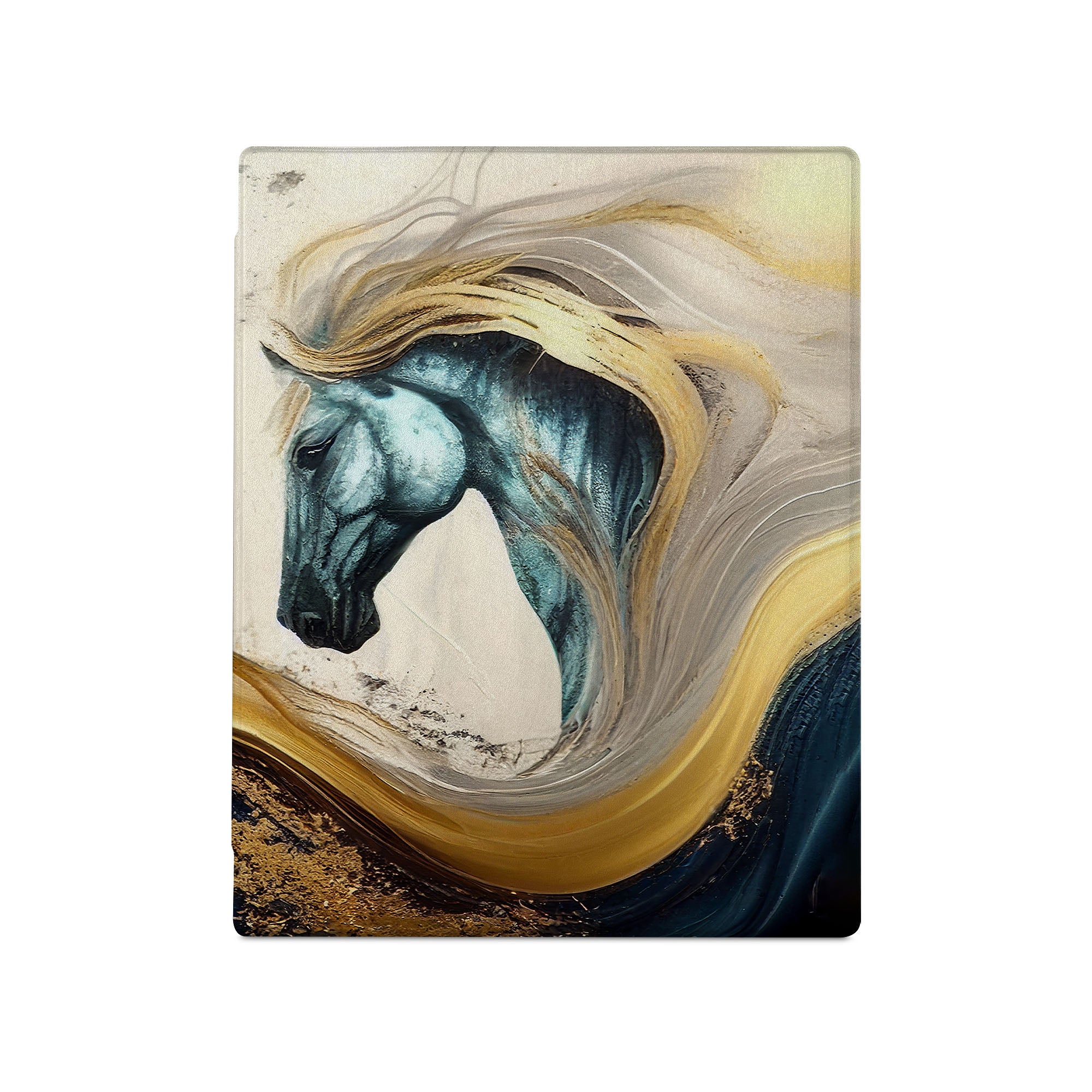 reMarkable 2 Paper Tablet Case - Premium Leather Cover for reMarkable 2 Digital Notepad with Horses Design | Perfect for Business Meetings, Note Taking & Sketching