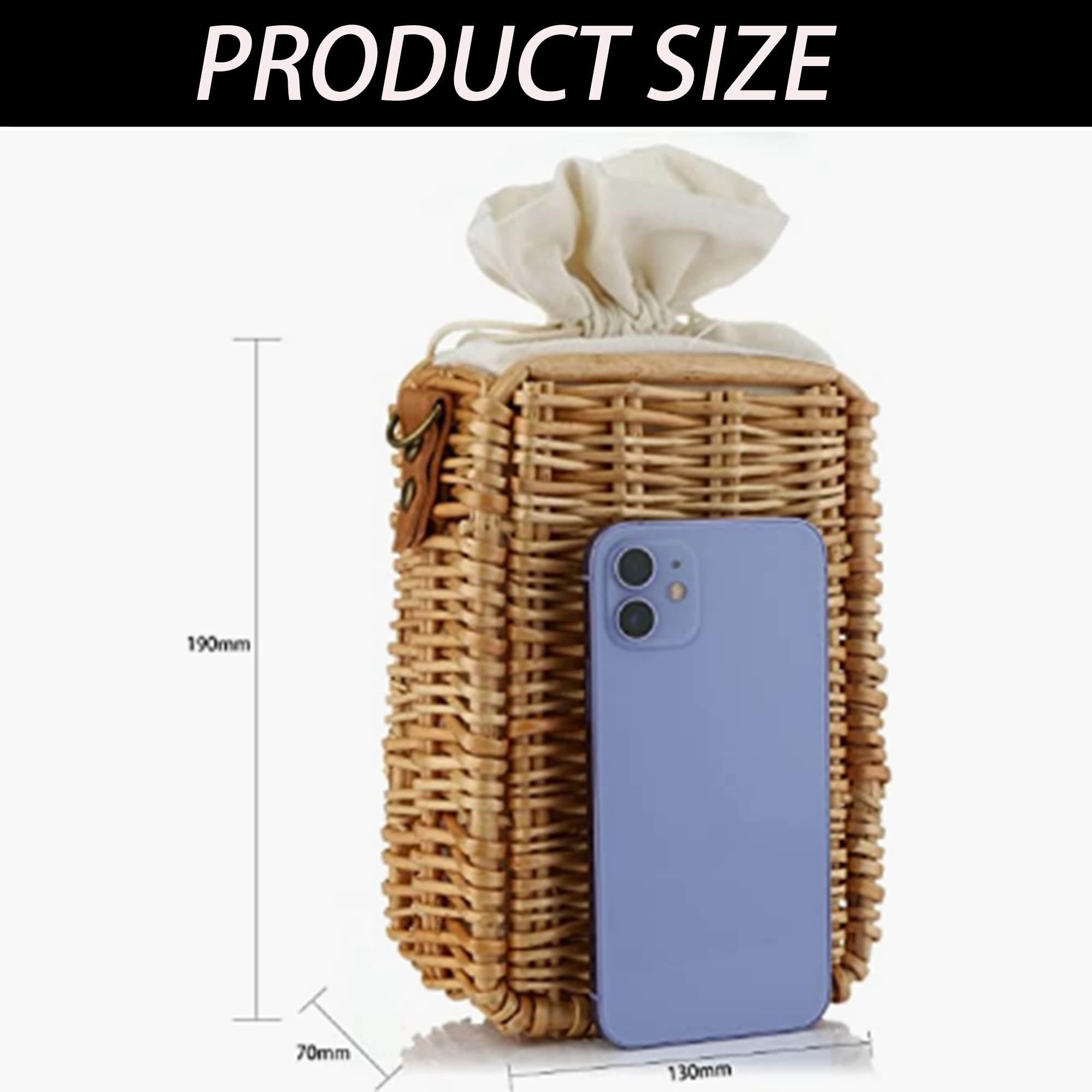 Women's Lightweight Straw Crossbody Bag - Fashionable Retro Pearl Shoulder Purse for Beach, Summer & Casual Outings | Perfect for Travel, Shopping & Outdoor Activities