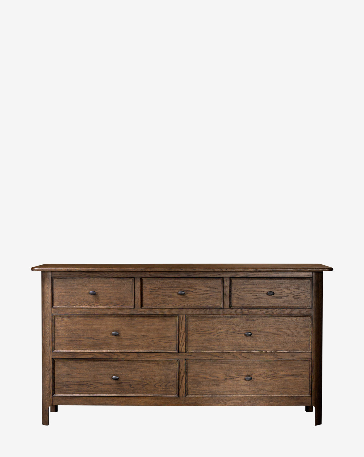 Modern 6-Drawer Aeris Dresser - Solid Wood Bedroom Storage Organizer for Clothes & Accessories | Perfect for Master Bedroom, Guest Room & Nursery Organization
