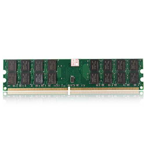 4GB DDR2 800MHz PC2-6400 240-Pin Desktop RAM Memory - Compatible with AMD Motherboards | Upgrade for Faster PC Performance in Gaming, Office Work & Multitasking