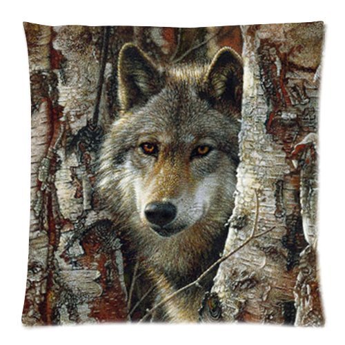 Premium Soft Polyester Zippered Pillowcase Cover 18x18 Inches - Hypoallergenic & Breathable for Bedroom, Sofa, Travel & Home Decor