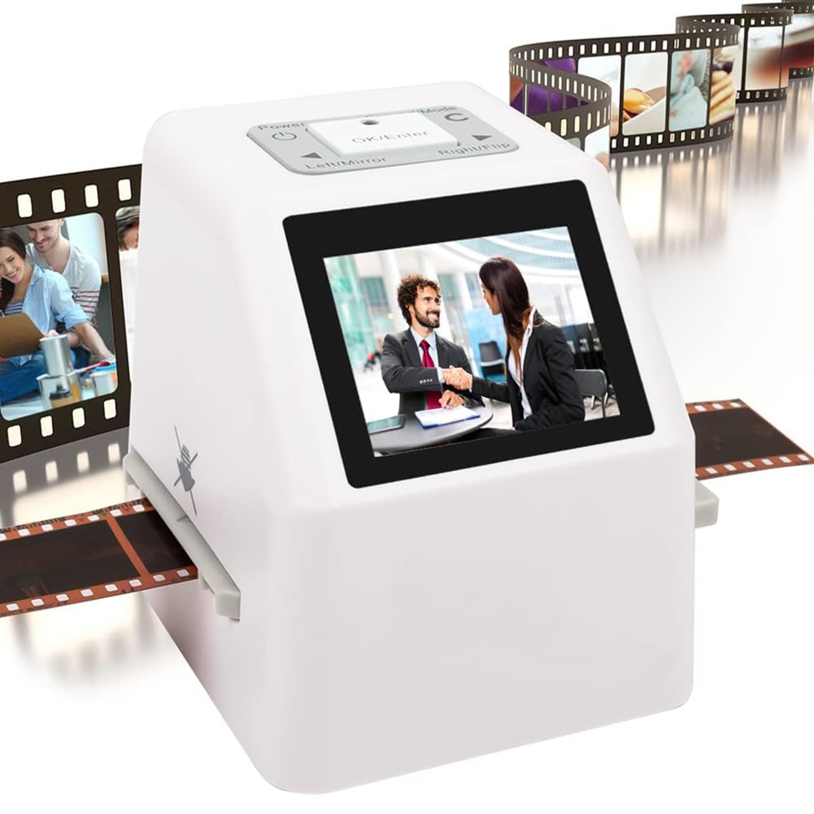 22MP Film Slide Photo Scanner with 2.4