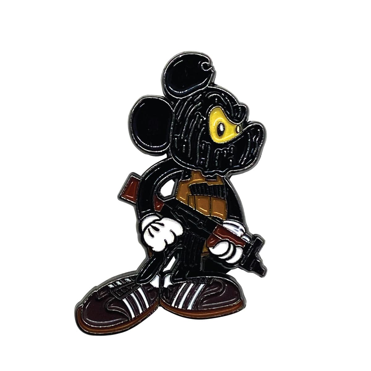 Ruski Mouski Enamel Pin - Plastic Explosive Toy for Collectors | Funny Novelty Badge for Backpacks, Jackets & DIY Crafts