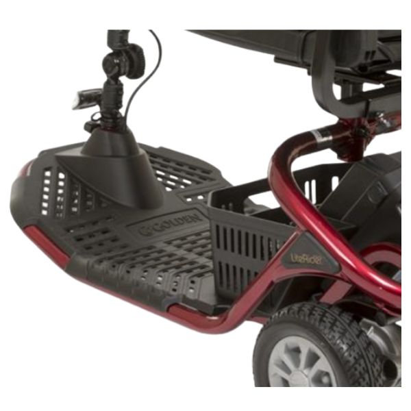 Golden Technologies LiteRider 3 Wheel Mobility Scooter GL111 - Lightweight Folding Electric Scooter for Adults & Seniors - Ideal for Indoor/Outdoor Use, Shopping, Travel & Daily Mobility