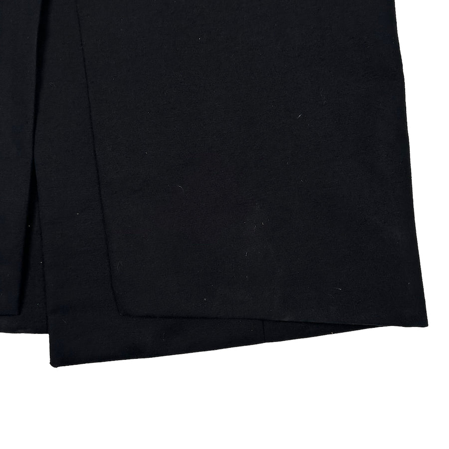 Rick Owens Fall/Winter 2012-2013 Black Wool Coat - Stylish Long Trench Coat for Men, Fashion Outerwear for Cold Weather & Urban Streetwear
