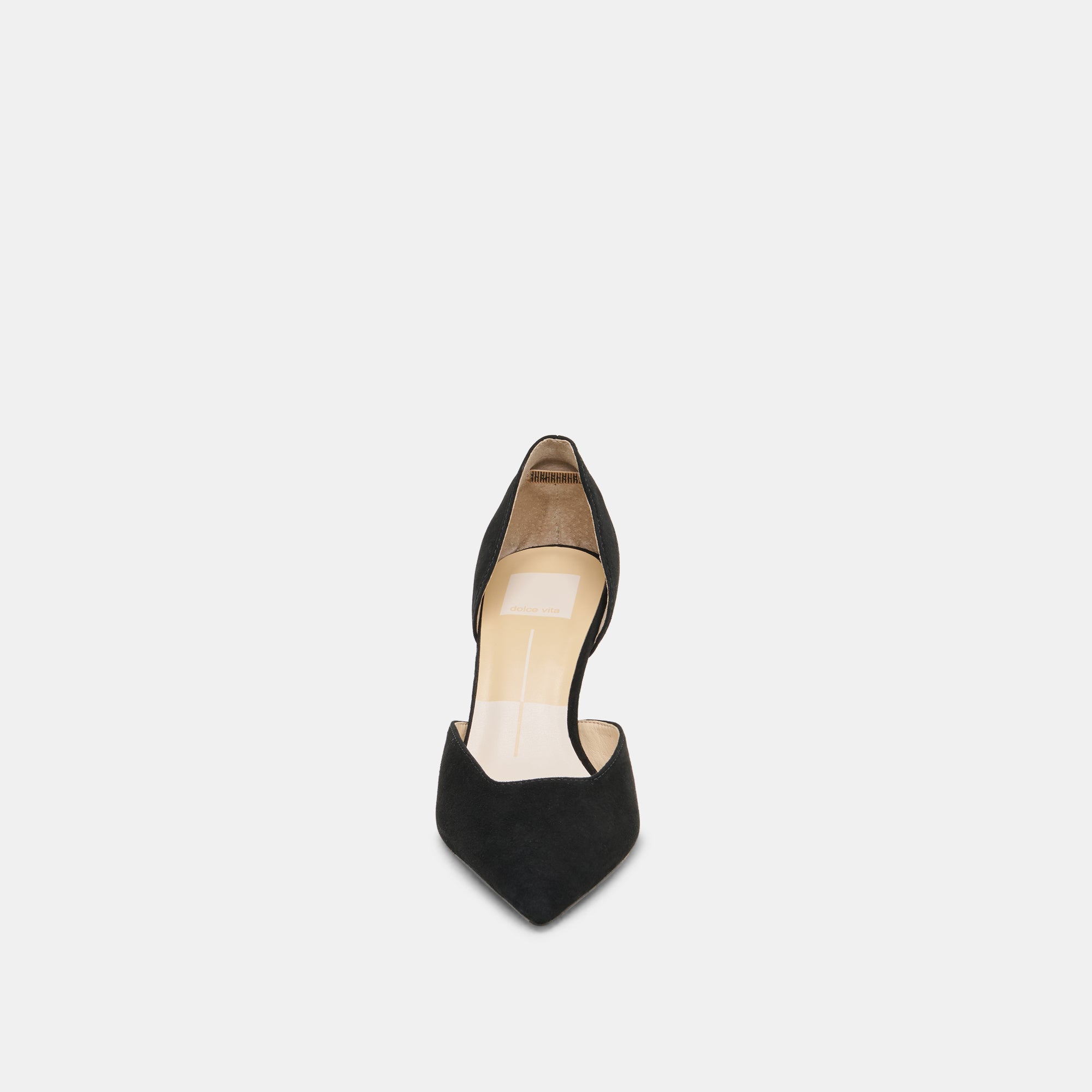 ELOY Women's Onyx Suede High Heels - Elegant Pointed Toe Stiletto Pumps for Party, Wedding & Evening Events