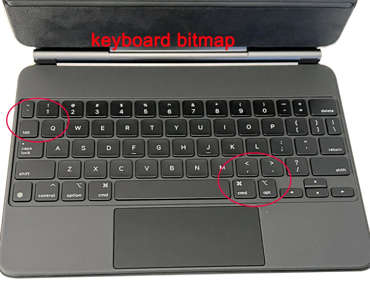 Silicone Keyboard Cover for Apple iPad Air 11