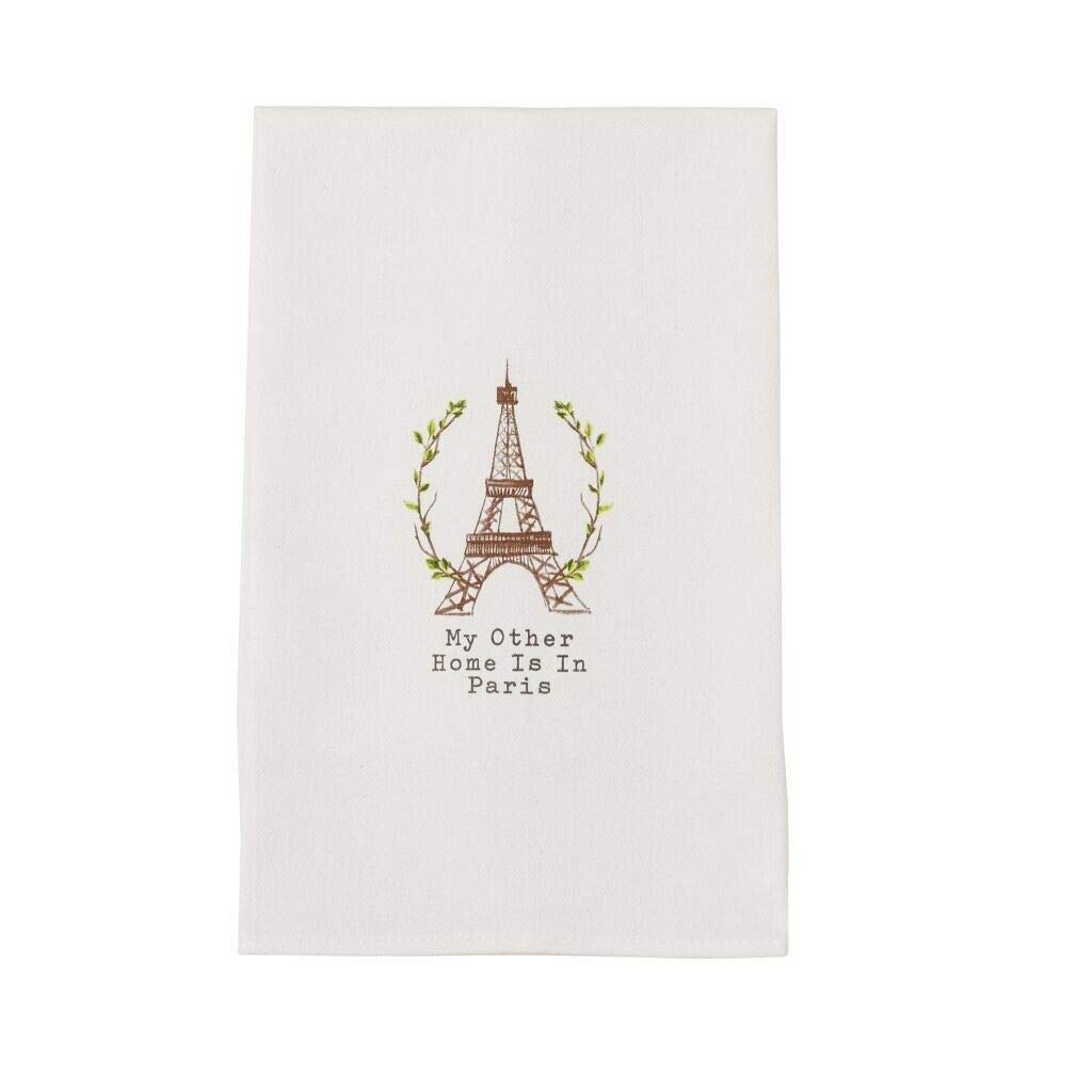 Mud Pie Paris Dish Towel - Premium Kitchen & Dining Accessory