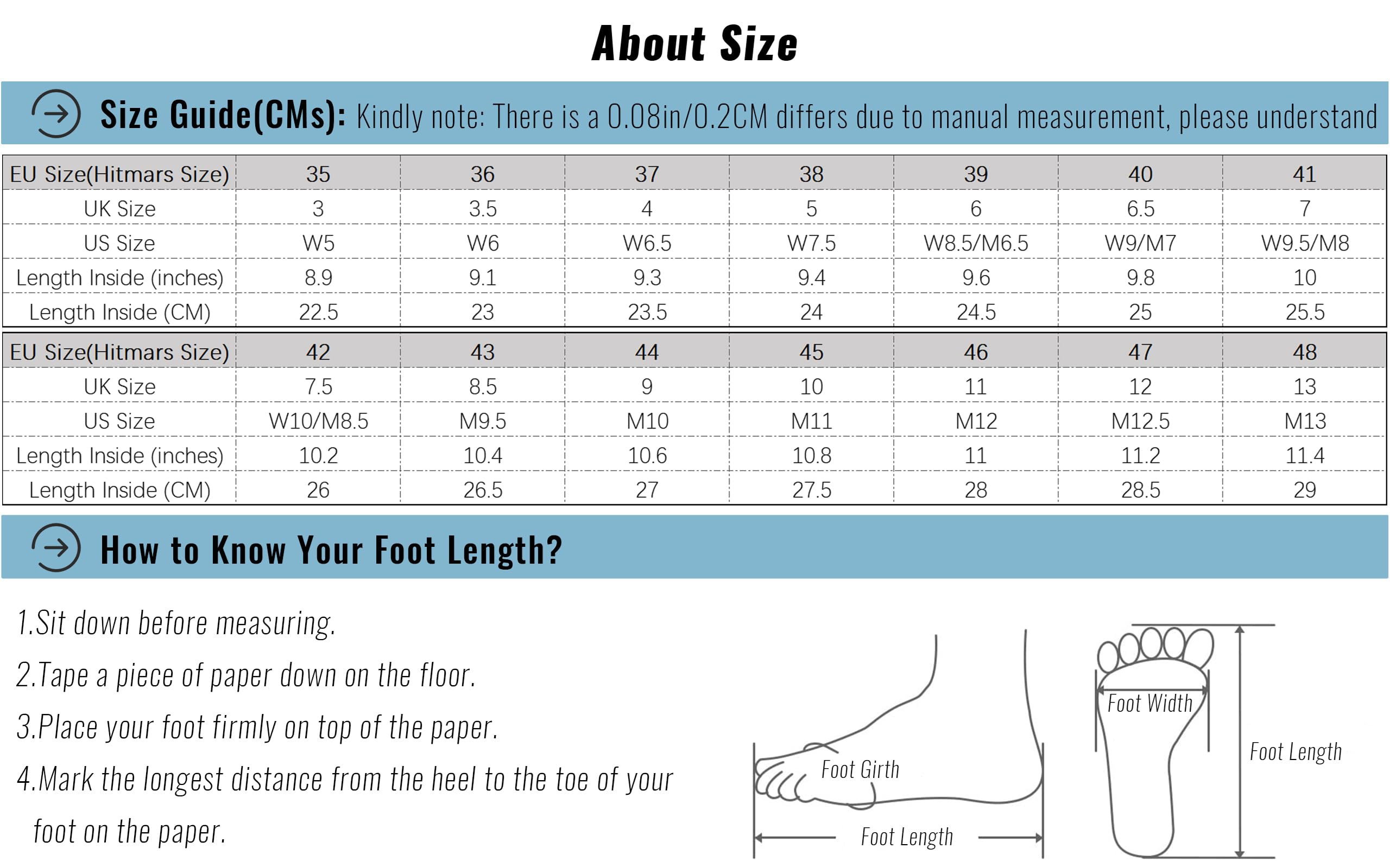 Hitmars Barefoot Shoes for Men & Women - Wide Toe Box, Zero Drop Sole - Sizes 36-47 (EU) | Perfect for Running, Hiking & Natural Foot Movement