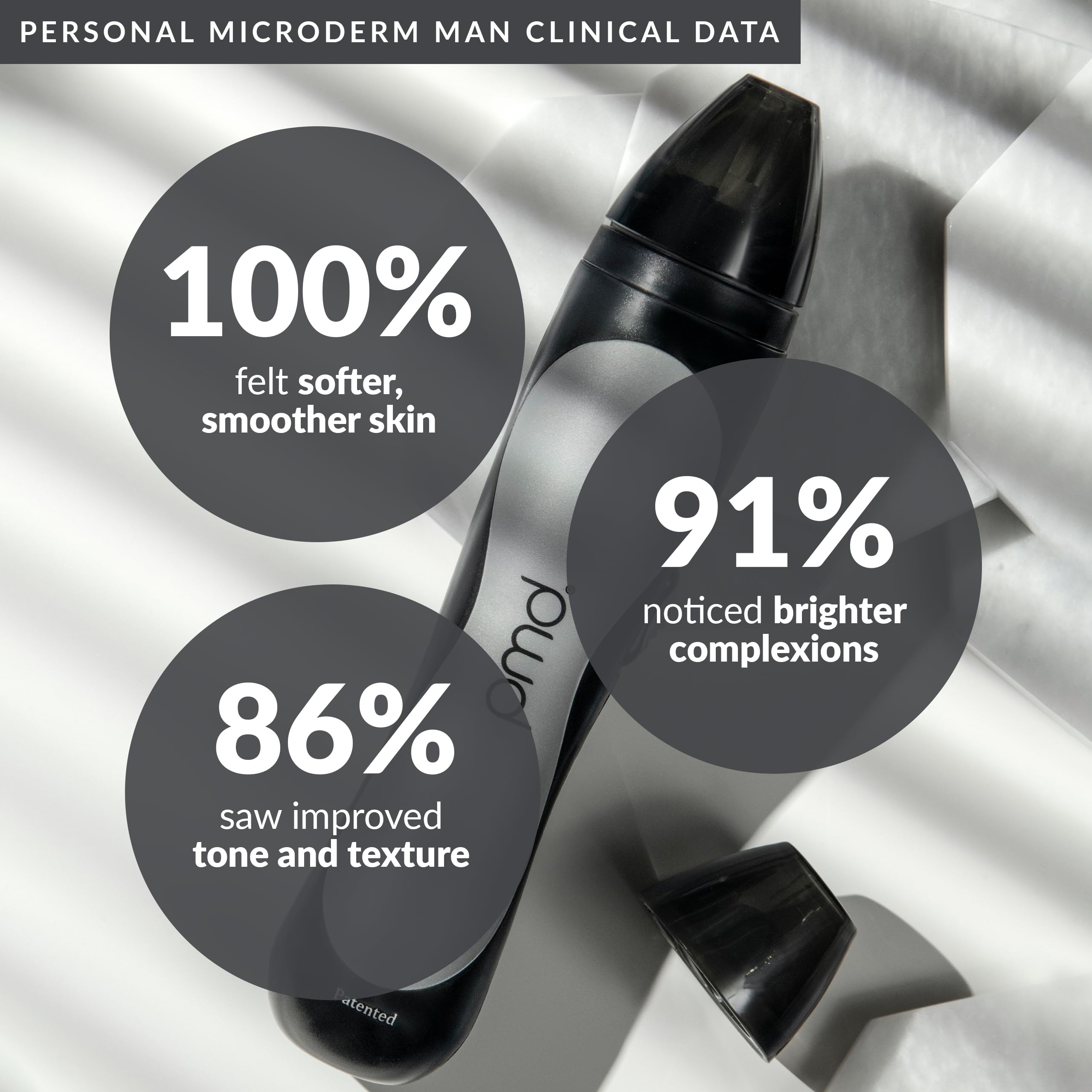 PMD Beauty Personal Microderm Pro - At-Home Microdermabrasion Device for Face & Body with Exfoliating Crystals & Vacuum Suction - Skin Resurfacing Treatment for Glowing Complexion - Perfect for Anti-Aging & Acne Scar Removal at Home