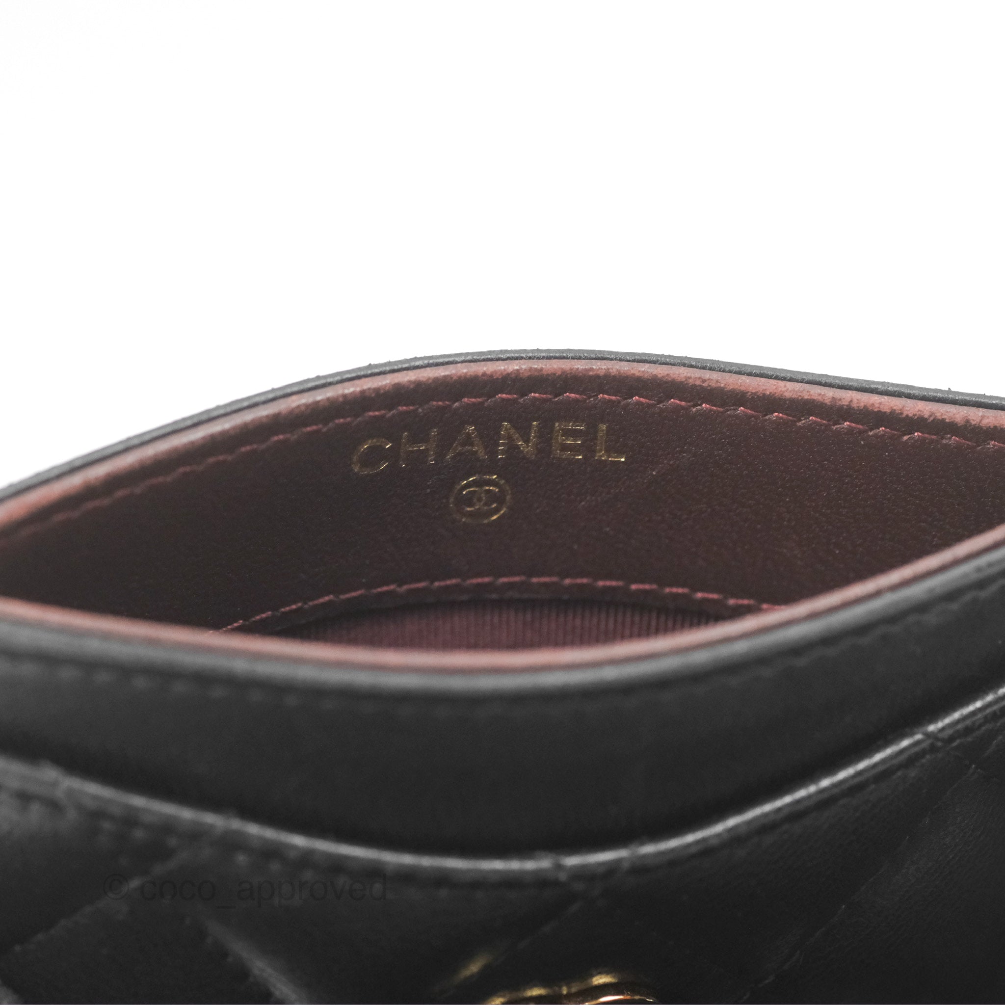 Chanel Classic Flat Card Holder Black Lambskin Gold Hardware - Luxury Slim Wallet for Women, Perfect for Everyday Use & Gift Giving