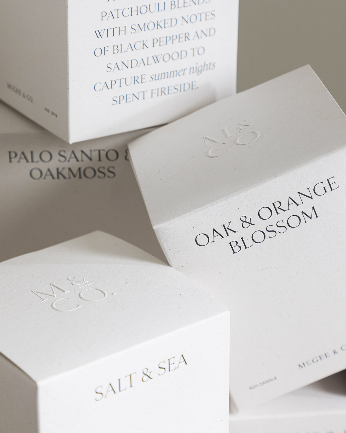Premium Oak & Orange Blossom Scented Candle - Handmade Soy Wax Candle for Home, Spa, Yoga & Romantic Ambiance