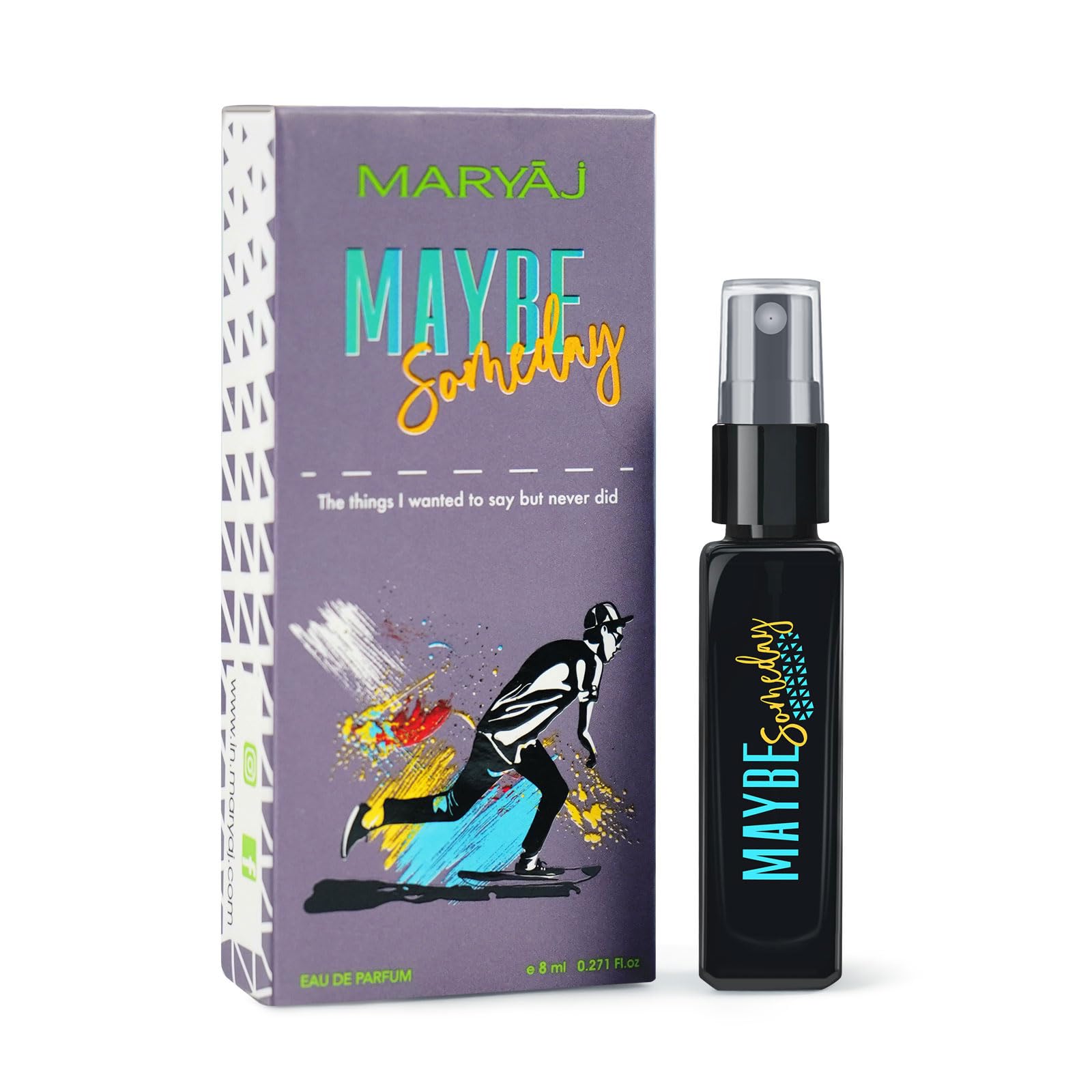 Maryaj Maybe Someday EDP 8ML Perfume - Long-Lasting Fragrance for Men & Women | Romantic Date & Special Occasion Gift