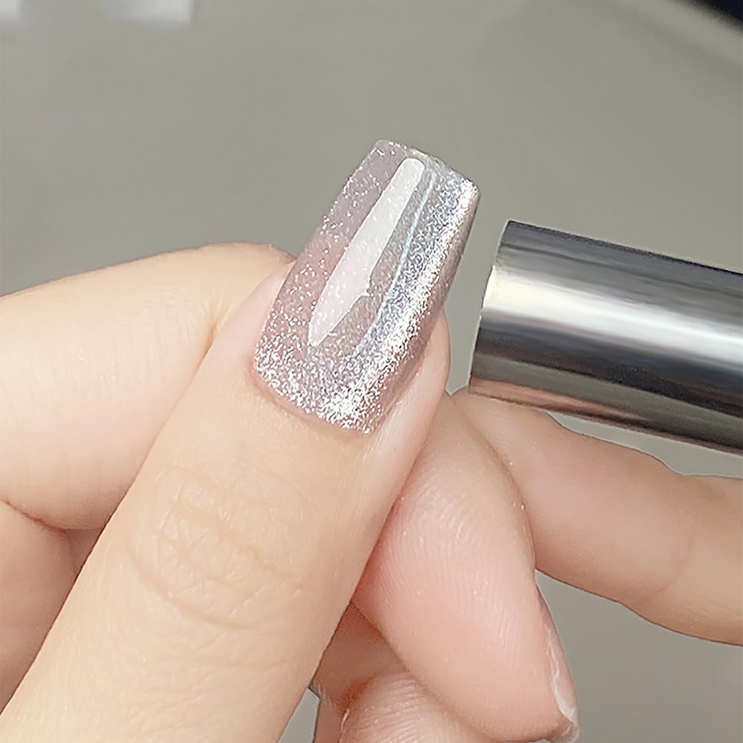 10Pcs Double Head Cat Eye Nail Art Magnet - Strong 3D Magnetic Pen for Gel Polish, Manicure Tools for Stunning Cat Eye Nail Designs | Perfect for Salon, Home Nail Art & DIY Manicures