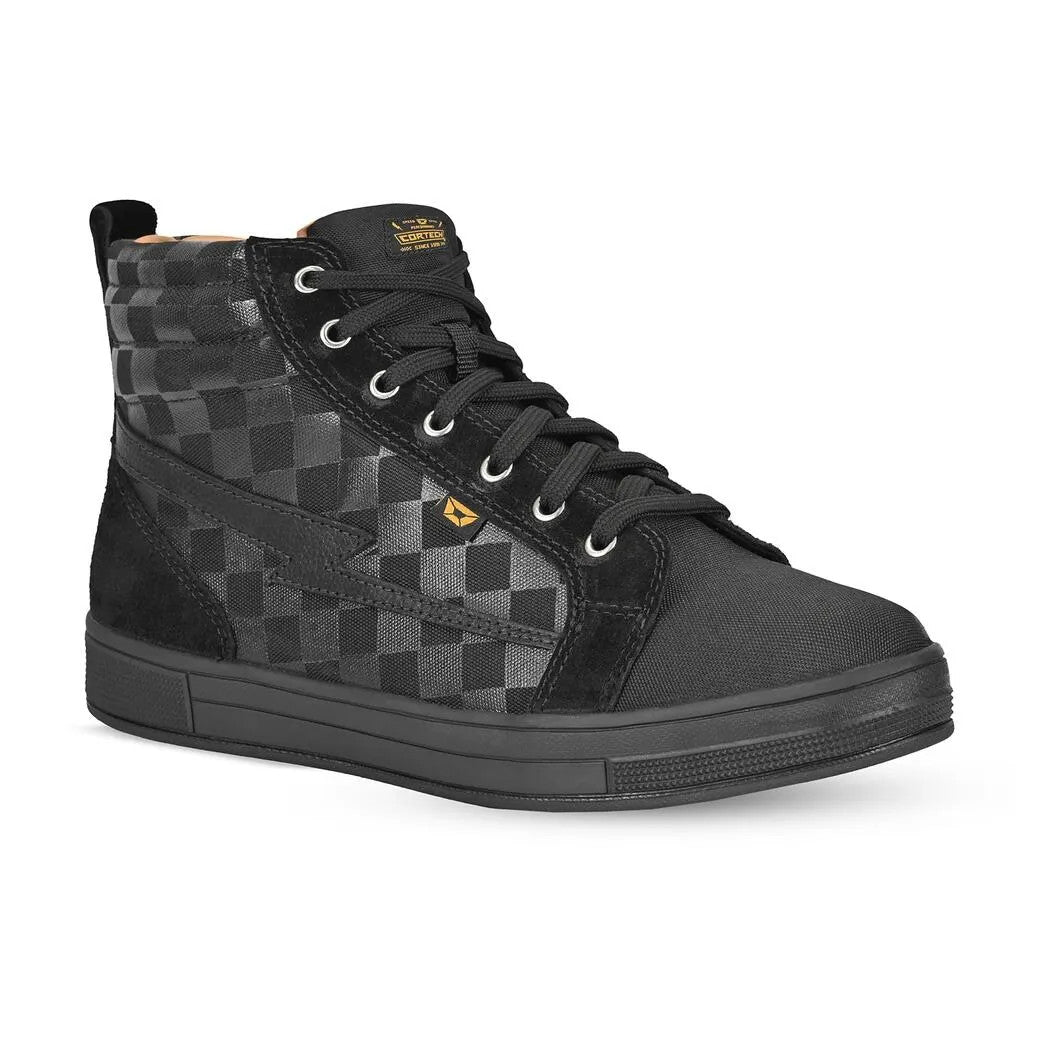 Men's Slayer Canvas Checkered Riding Shoes - Comfortable & Stylish Equestrian Boots for Horseback Riding & Outdoor Activities