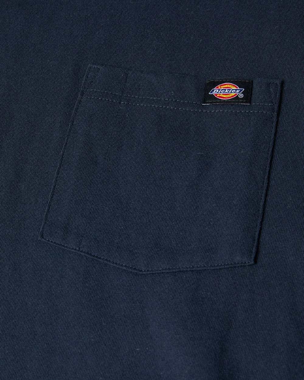 Dickies Men's Long Sleeve Pocket T-Shirt - Durable Workwear for Construction, Landscaping & Outdoor Activities | Comfortable Cotton Tee for Everyday Wear