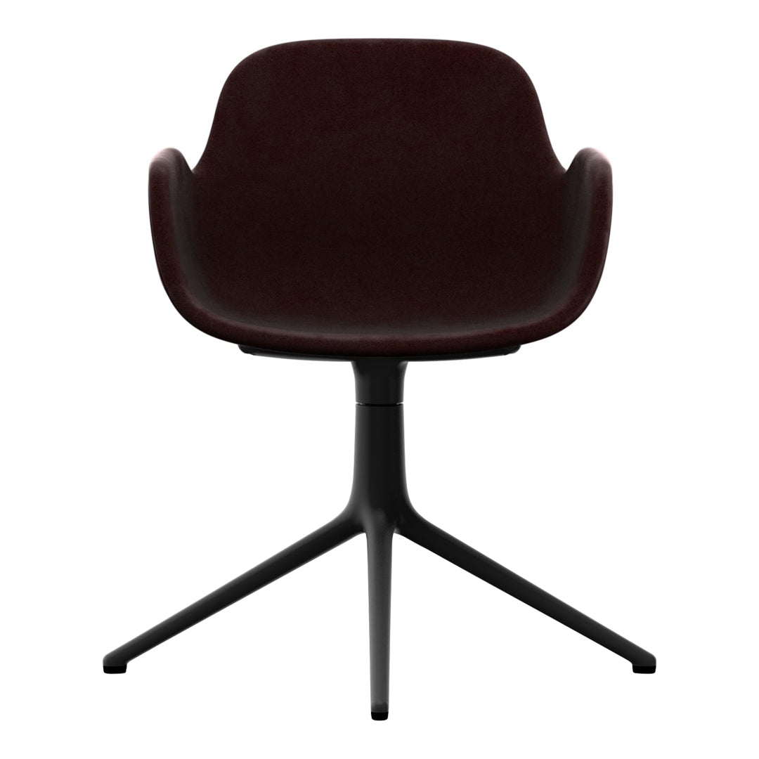 Modern Form Armchair with 4L Swivel Base and Premium Upholstery - Perfect for Living Room, Office or Reading Nook