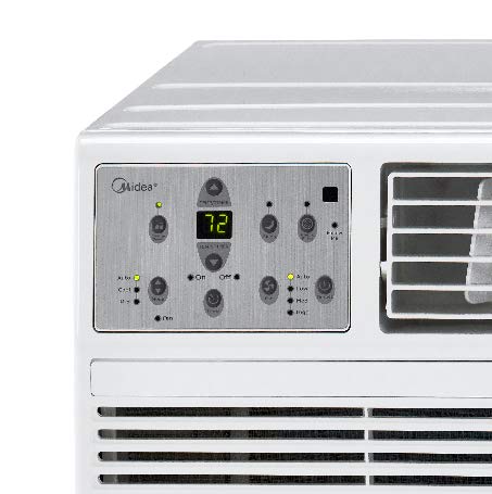 Midea 12000 BTU Cool Only Through The Wall Air Conditioner 115V - Energy Efficient Wall AC Unit for Bedroom, Living Room & Office Cooling