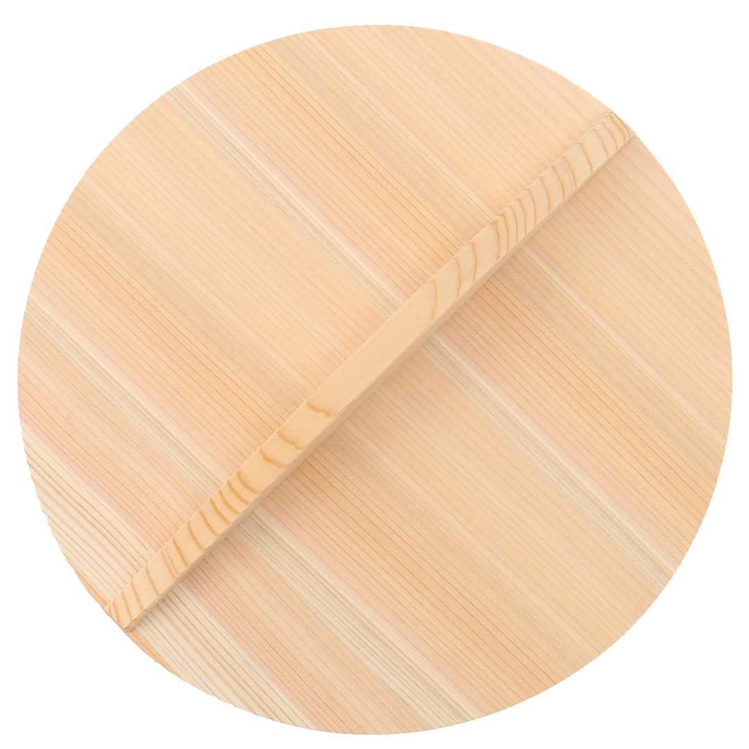 Premium Japanese Wooden Cooking Drop Lid (Otoshibuta) - 5.5