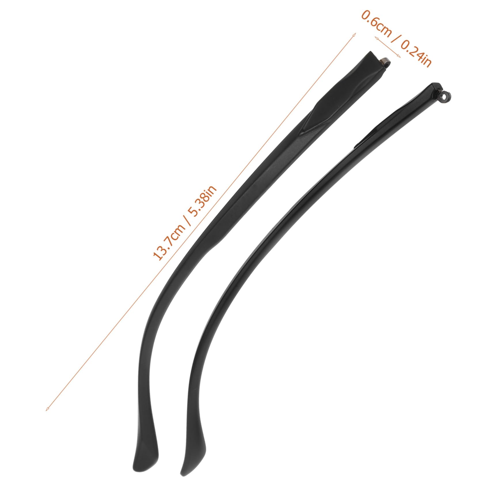 Gatuida 5 Pairs Universal Glasses Leg Holder - TR90 Sunglasses & Eyewear Replacement Arms - Durable Glasses Frame Accessories for Men and Women - Perfect for Reading, Driving, and Outdoor Activities