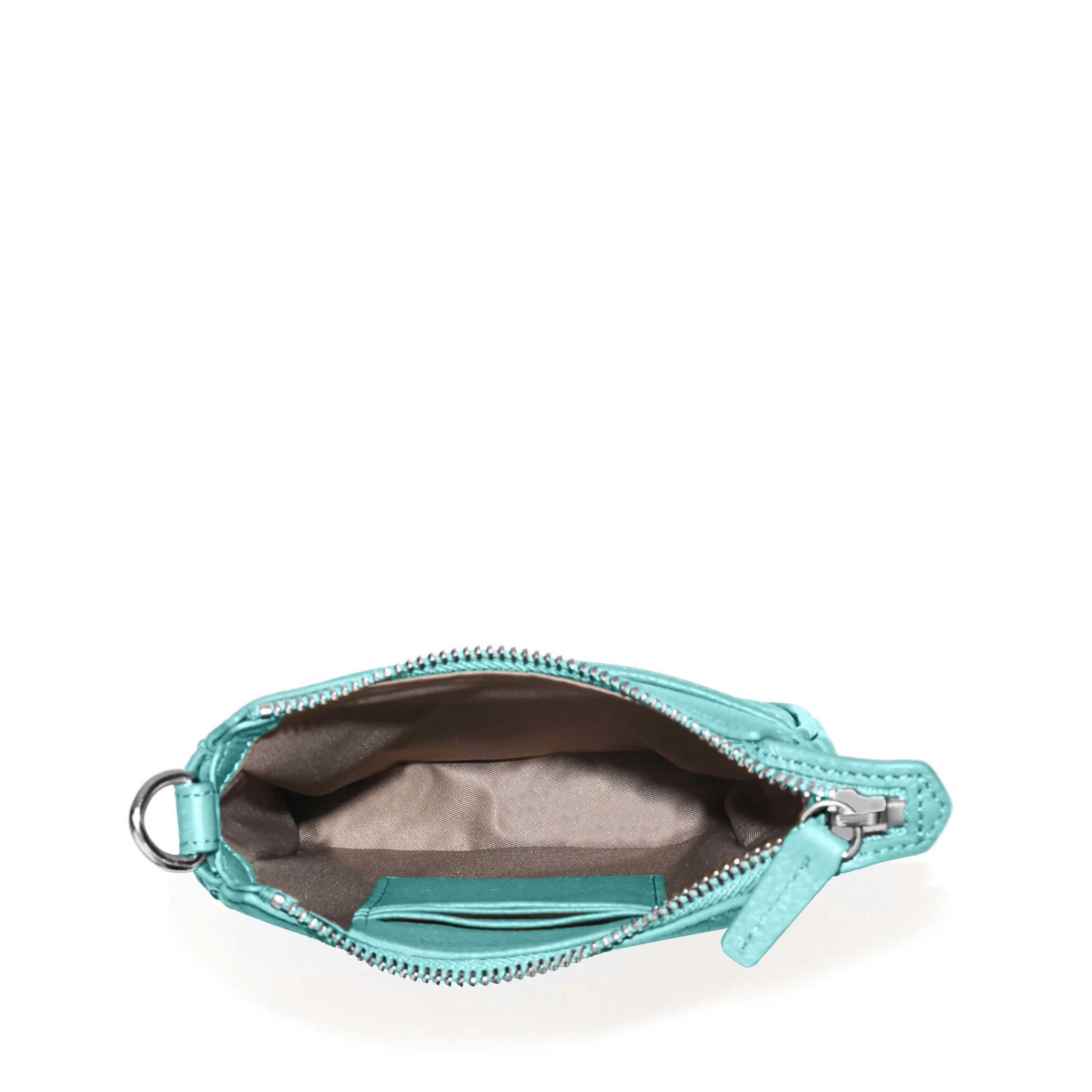 Greta Chain Vertical Sling Bag Celeste - Stylish Crossbody Purse for Women | Perfect for Work, Travel & Everyday Use