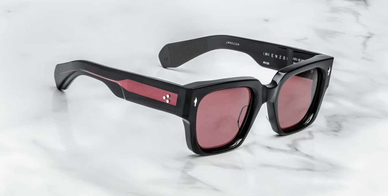 Jacques Marie Mage Enzo Luxury Sunglasses for Men & Women - Stylish UV Protection Shades for Outdoor, Travel & Fashion