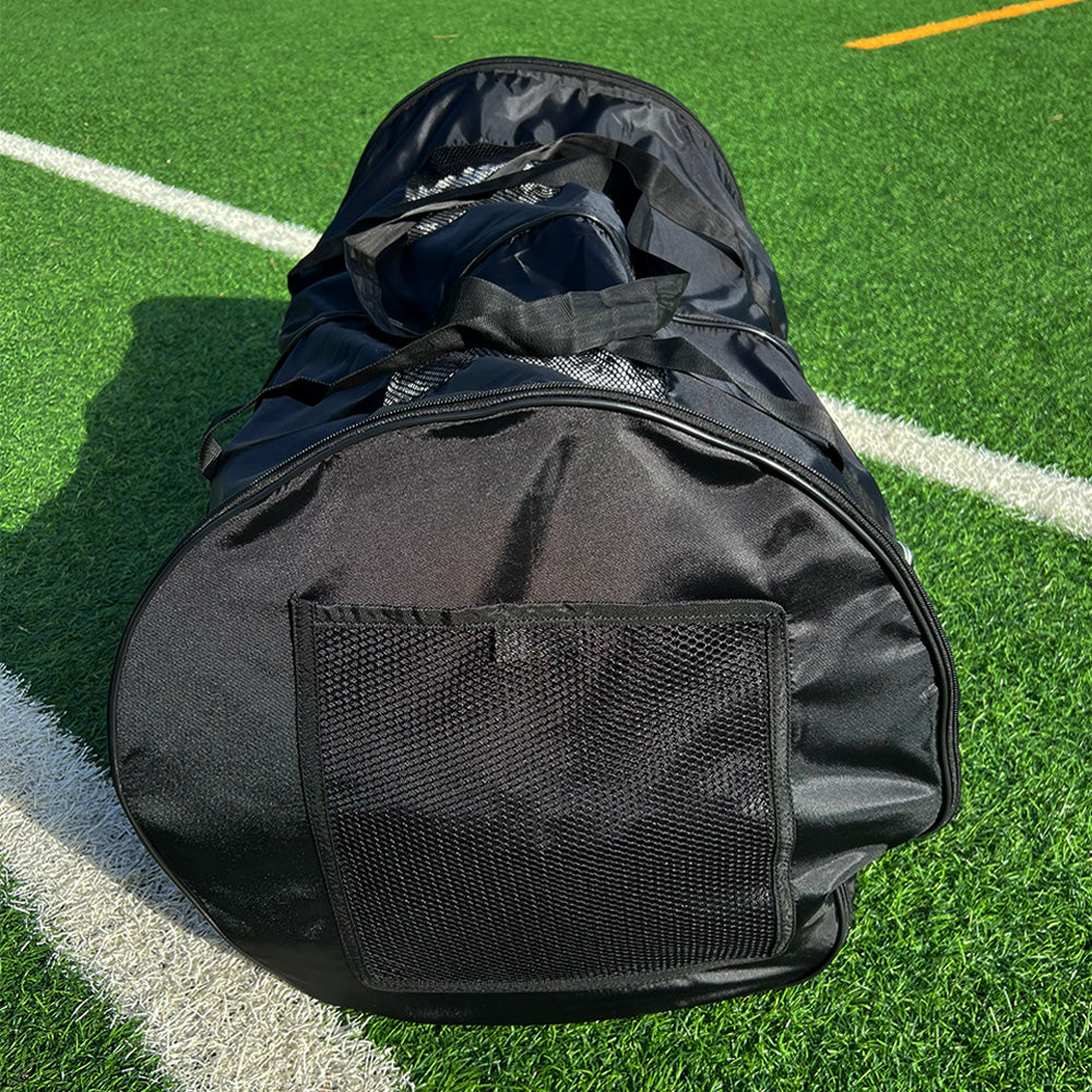 FC Dual Goal Net Bag - Soccer & Lacrosse Training Equipment for Kids & Adults - Perfect for Backyard, Park, and Field Practice