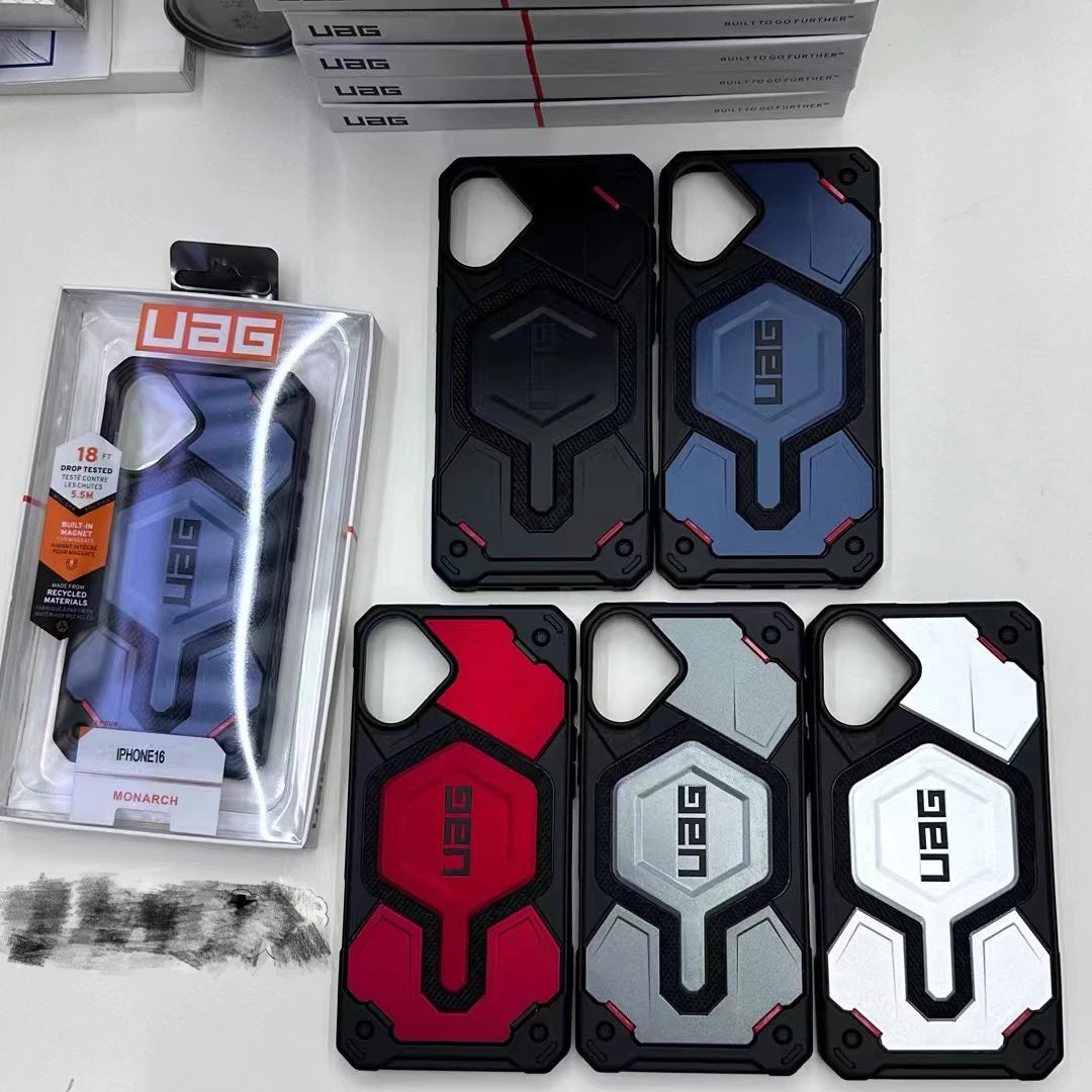 iPhone 16 Pro Case - UAG Monarch Pro Kevlar Rugged Protective Cover | Military Drop Tested | Shockproof & Scratch Resistant | Perfect for Outdoor Adventures, Travel & Daily Use