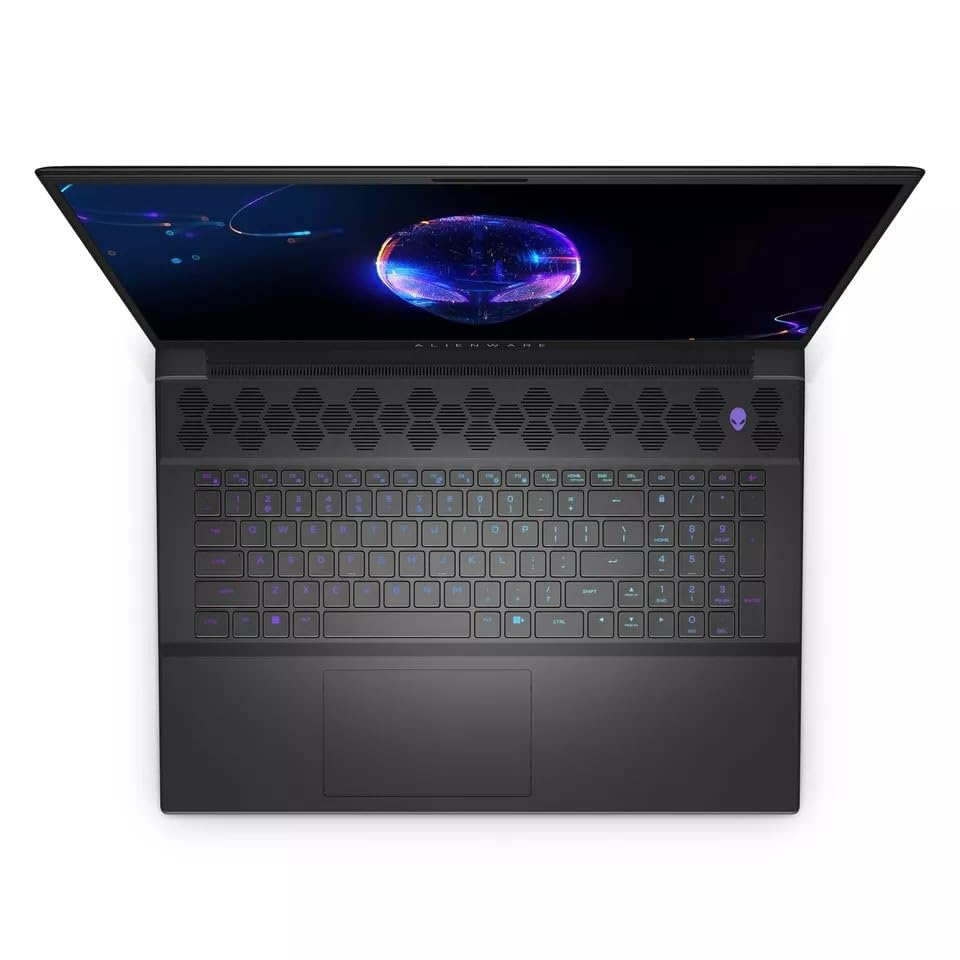 Alienware M18 R2 18-inch QHD+ Gaming Laptop - Intel Core i9-14900HX 24-Core, NVIDIA RTX 4090, 64GB DDR5 RAM, 8TB SSD, WiFi 7, Backlit Keyboard - Perfect for High-End Gaming, 3D Rendering & Professional Workstations
