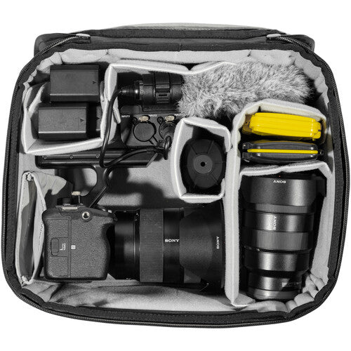 Peak Design Camera Cube v2 (Medium) - Waterproof DSLR & Mirrorless Camera Case for Travel, Hiking & Outdoor Photography - Durable & Lightweight Gear Storage Solution