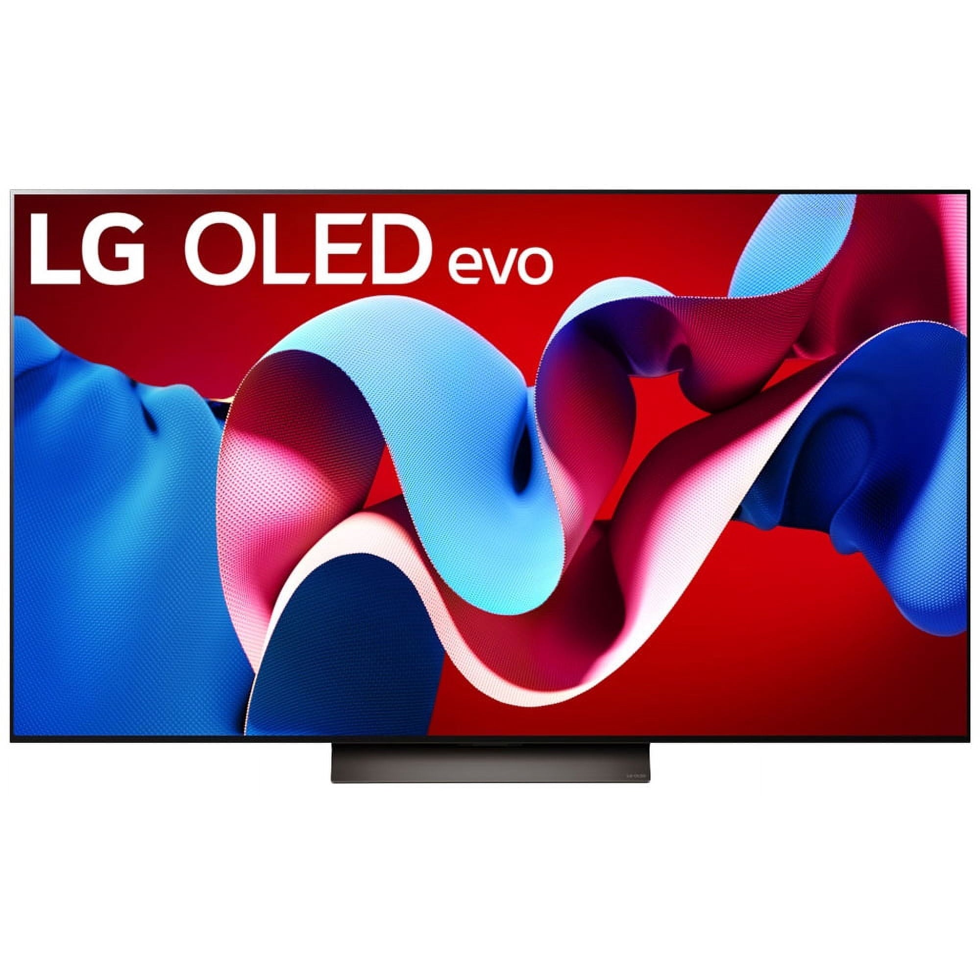 LG OLED65C4PUA 65-Inch 4K UHD Smart OLED TV with WebOS 24, 120Hz Refresh Rate, Dolby Vision - Perfect for Home Theater & Gaming Entertainment