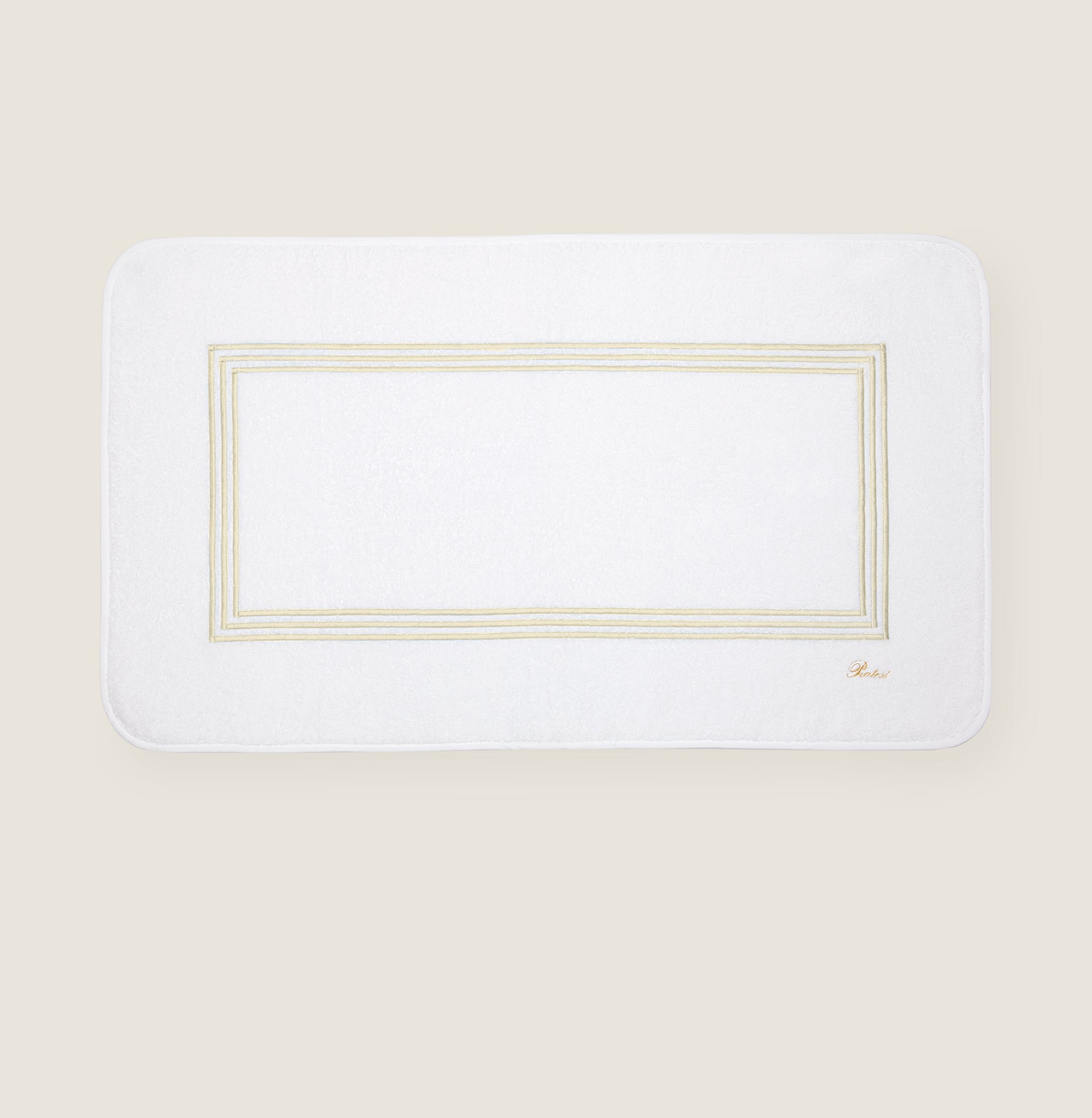 Tre Righe Tub Mat - Non-Slip Bath Mat for Shower & Bathtub, Soft & Absorbent, Perfect for Bathroom Safety & Comfort