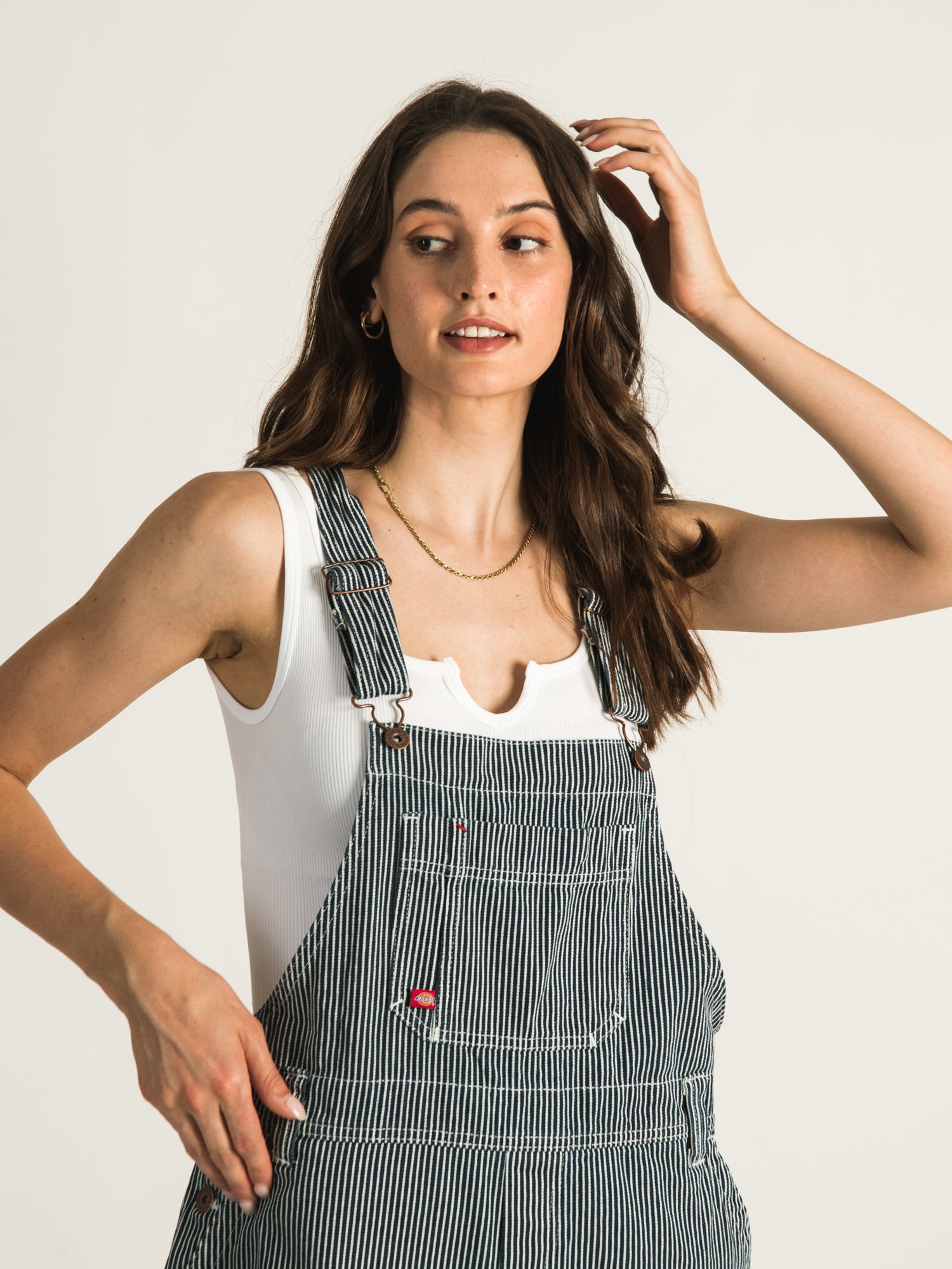 Stylish Boyfriend Fit Bib Overalls for Women - Comfortable Denim Jumpsuit - Perfect for Casual Outings, Workwear & Fashion Trends