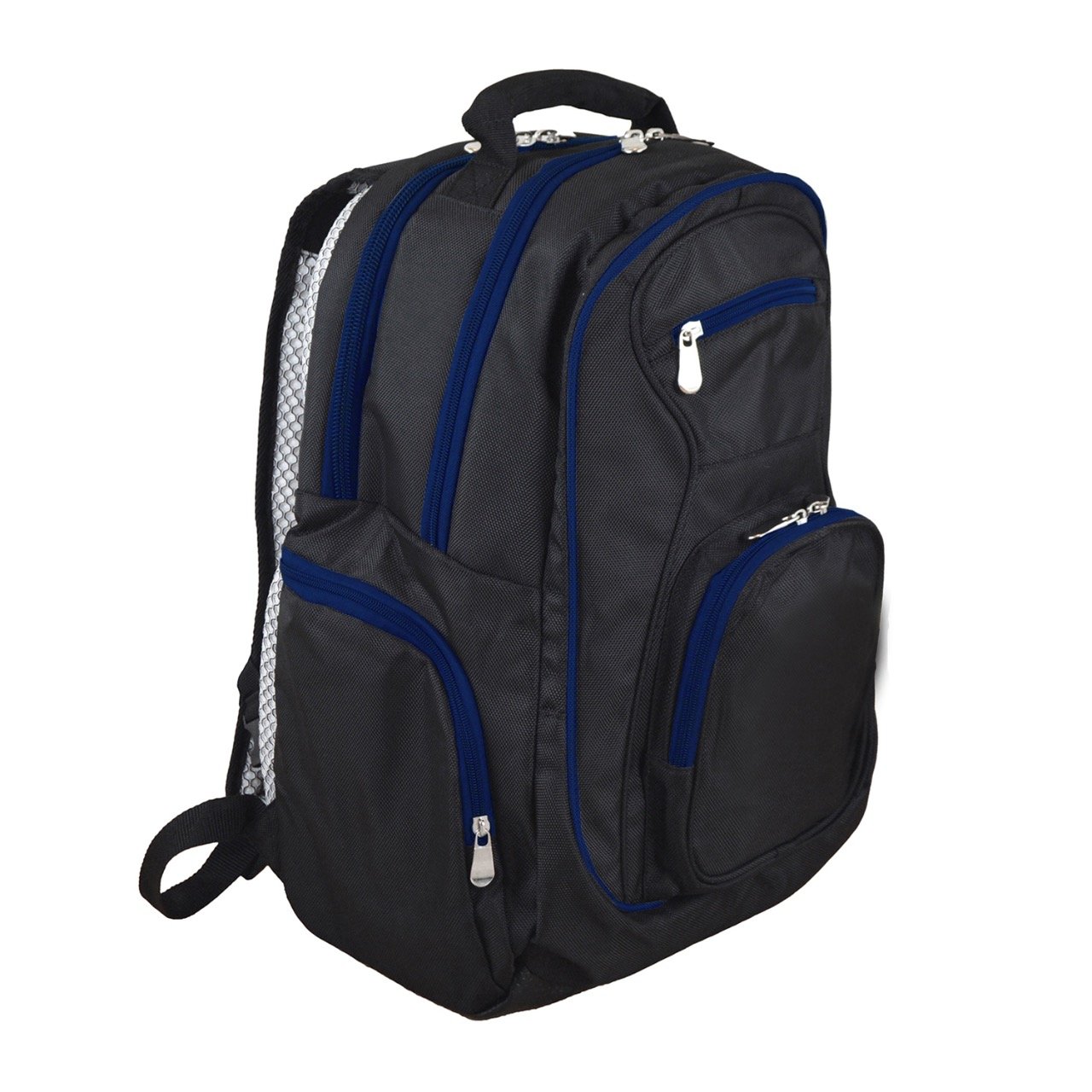 NCAA Deluxe 2-Piece Backpack & Carry-On Luggage Set in Navy Blue | College Sports Travel Gear for Students & Fans | Perfect for Campus, Gym & Weekend Trips